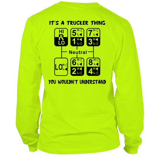 Trucker Thing - Hi Vis - Long Sleeve - Armed American Supply