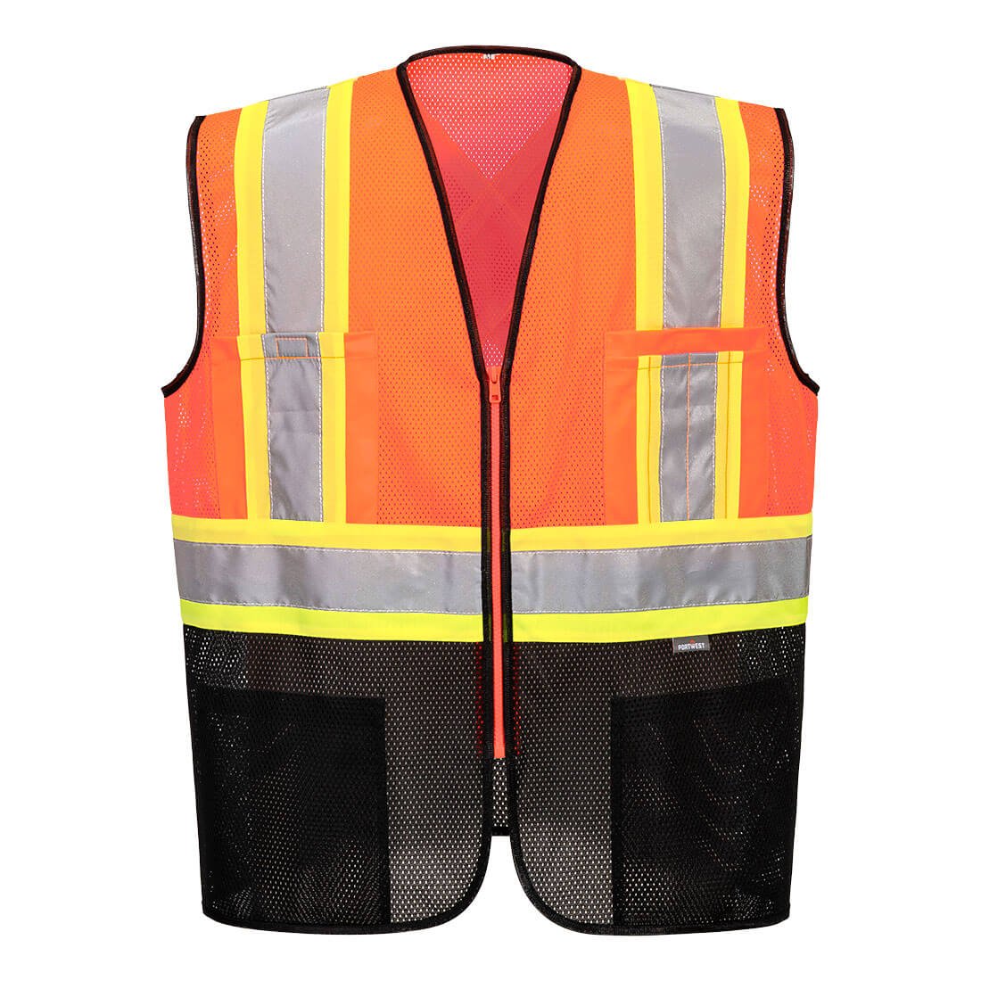 Hi Vis Back Contrast Executive Vest - Armed American Supply