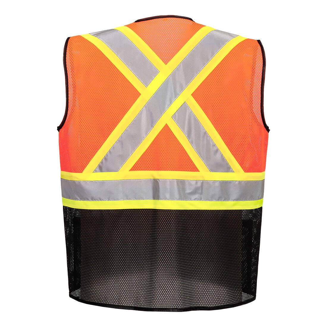 Hi Vis Back Contrast Executive Vest - Armed American Supply
