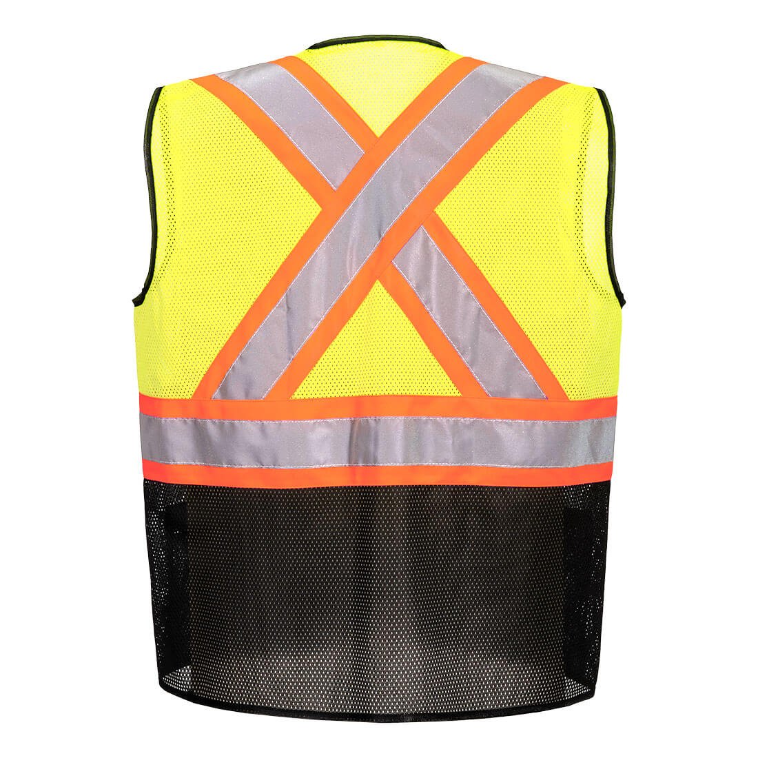 Hi Vis Back Contrast Executive Vest - Armed American Supply