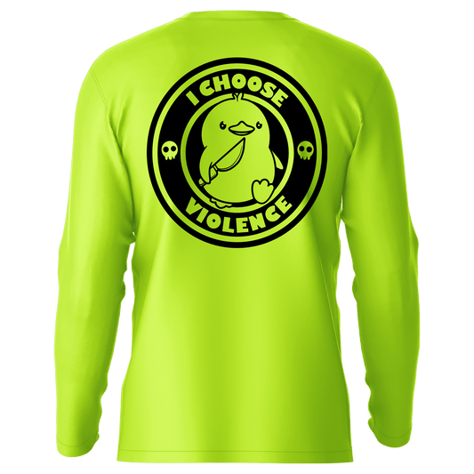 Violence - Hi - Visibility UPF 50 Long Sleeve Sun Shirt - Armed American Supply