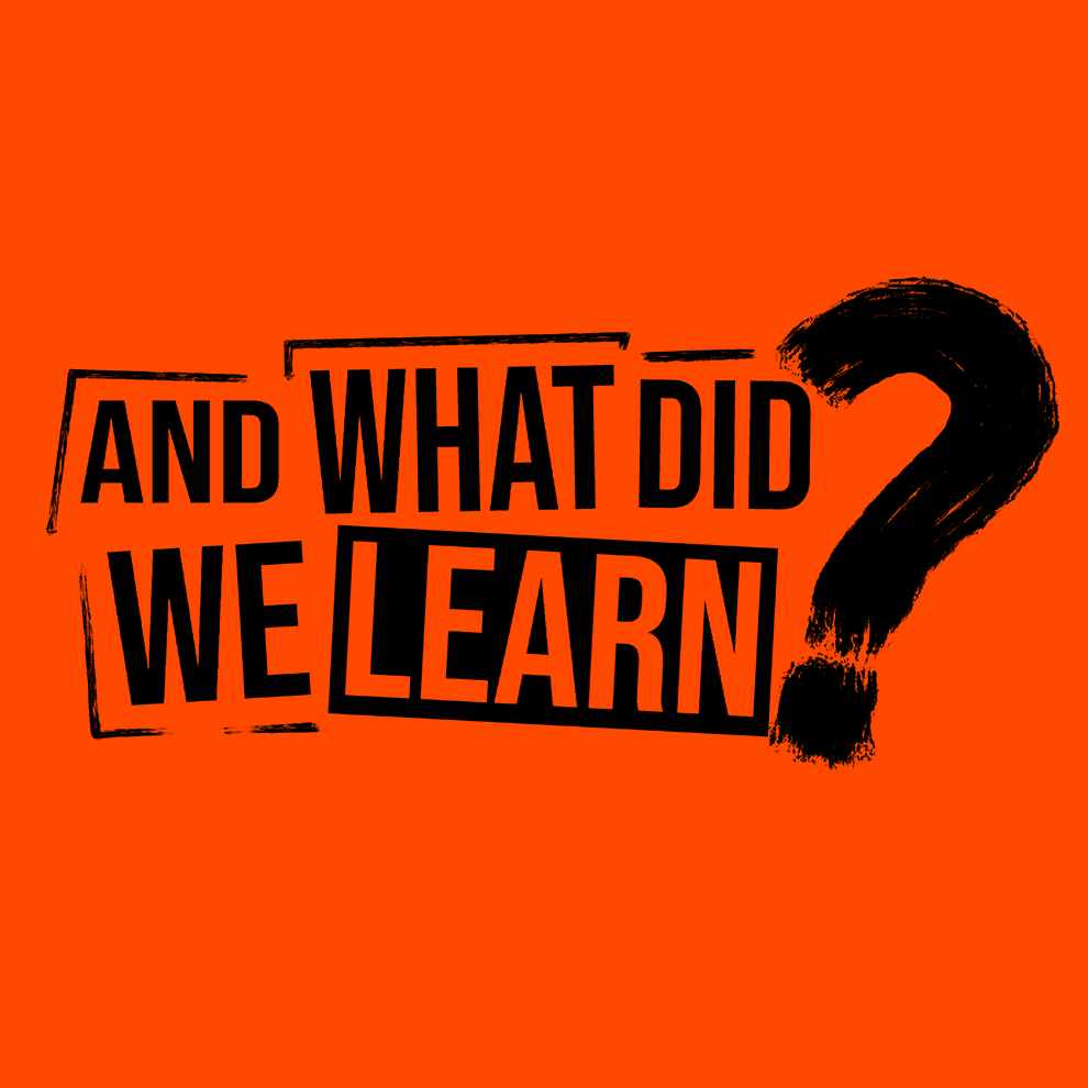 What Did We Learn - Safety T - Shirt