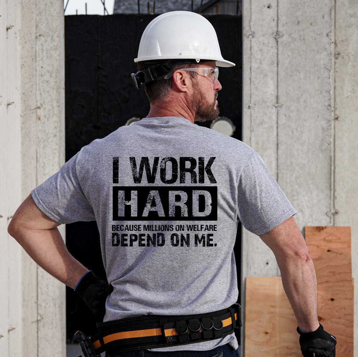 Welfare - Safety Yellow T-Shirt - Armed American Supply