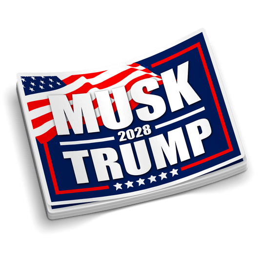 Musk 2028 - Hard Hat Decal - Armed American Supply