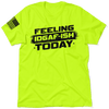 Idgaf - ish  - safety yellow t-shirt
