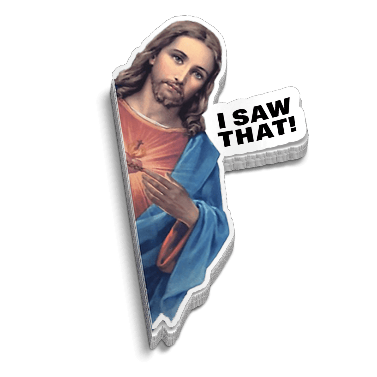 I Saw That 6 Inch Decal - Armed American Supply