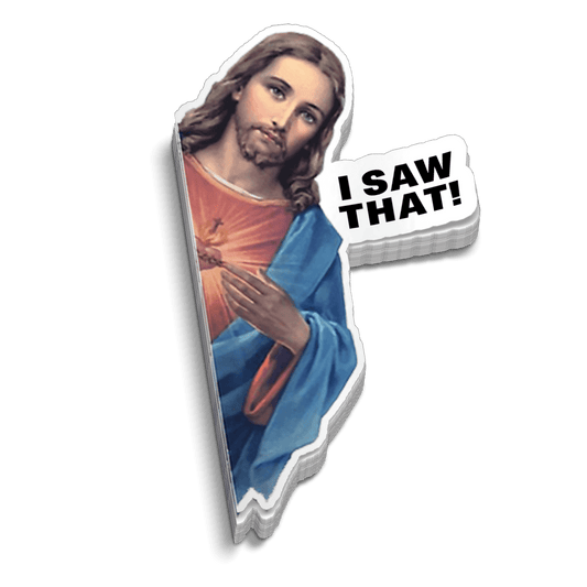 I Saw That 6 Inch Decal - Armed American Supply