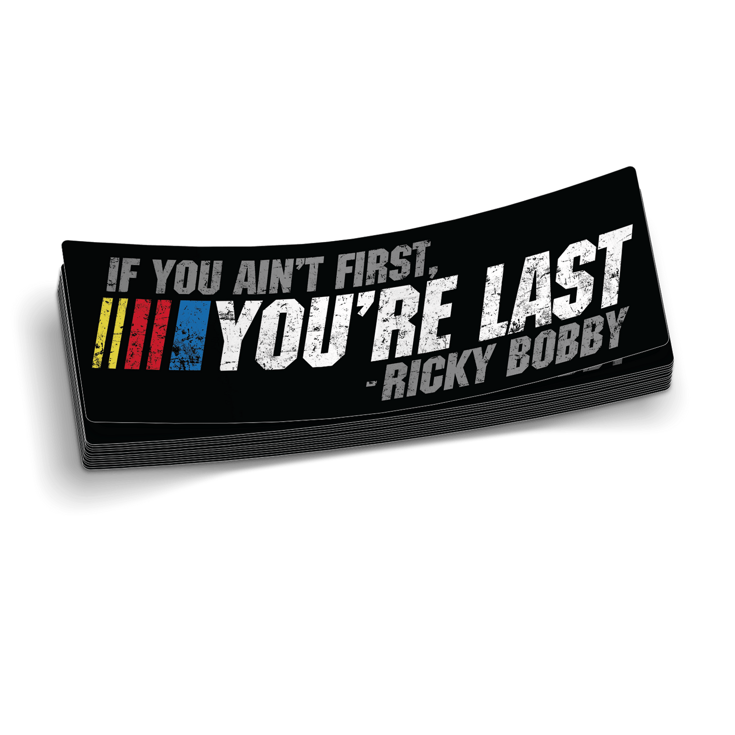 If Your Not First 6 Inch Decal - Armed American Supply