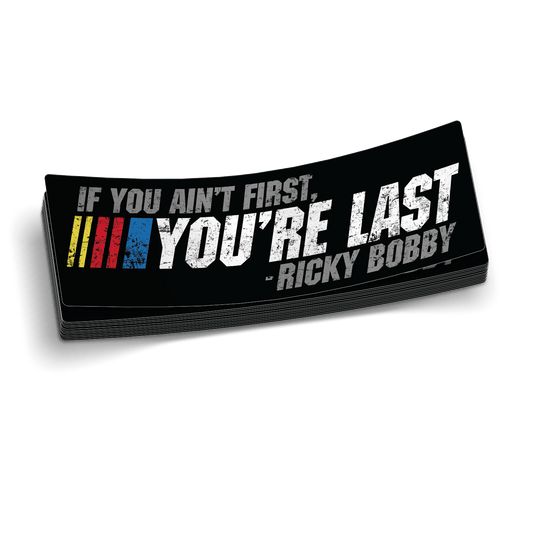 If Your Not First 6 Inch Decal - Armed American Supply