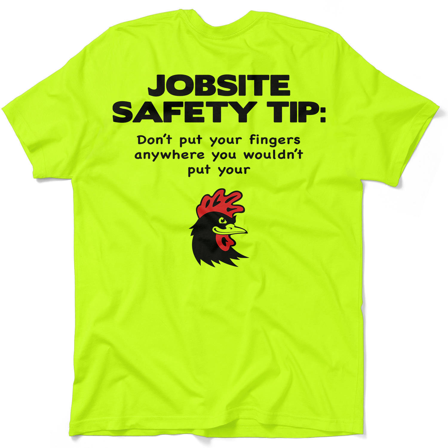 Jobsite - Safety Yellow Pocket T-Shirt - Armed American Supply