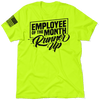 Runner up - safety yellow t-shirt