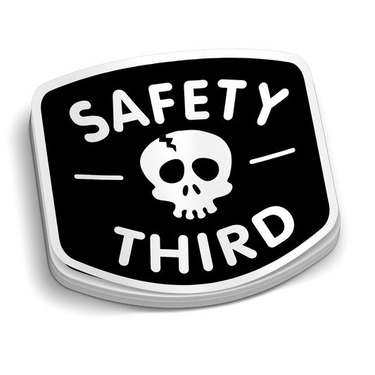 Safety 3rd 5 Inch Decal - Armed American Supply