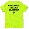 Sawdust - safety yellow t-shirt
