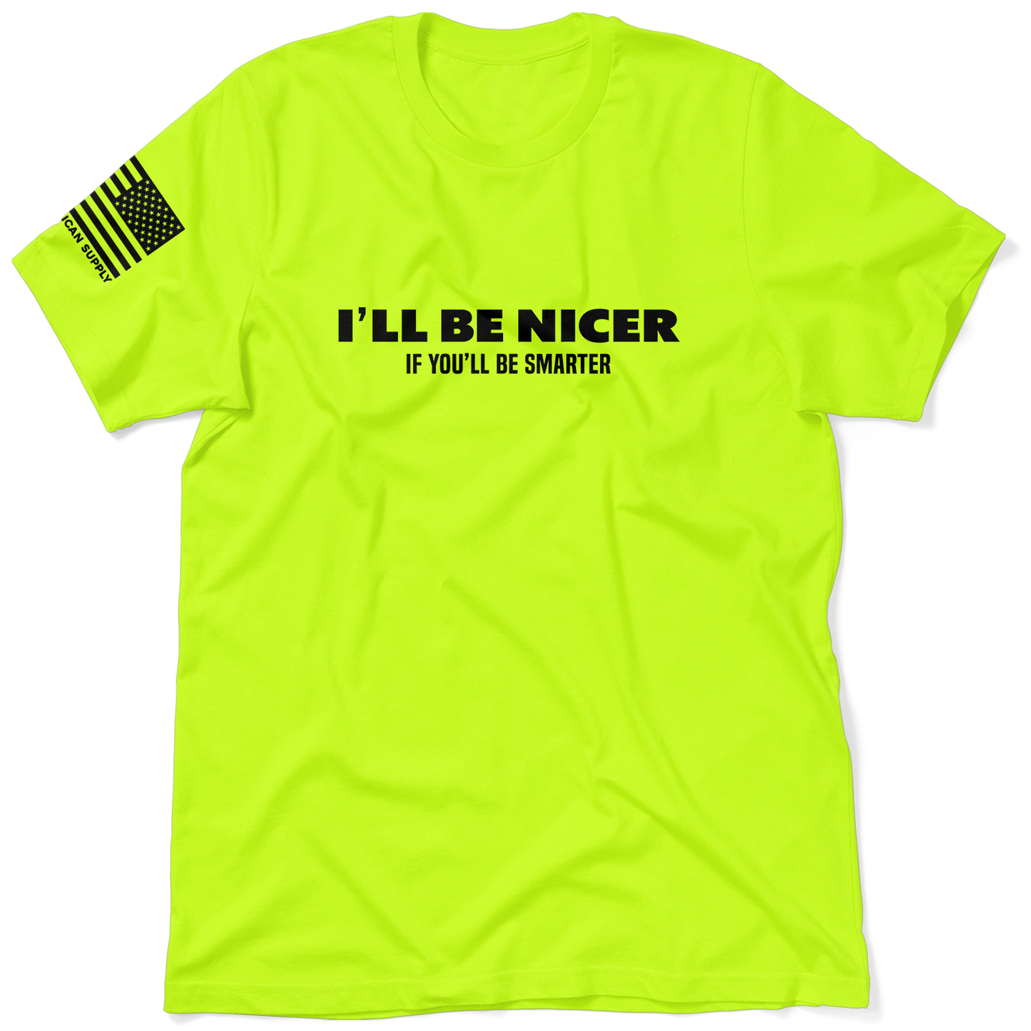 Smarter - Safety Yellow T-Shirt