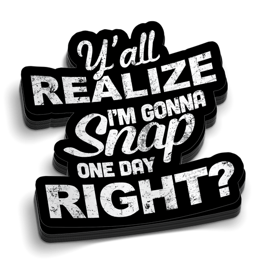Snap Someday 5 Inch Decal - Armed American Supply