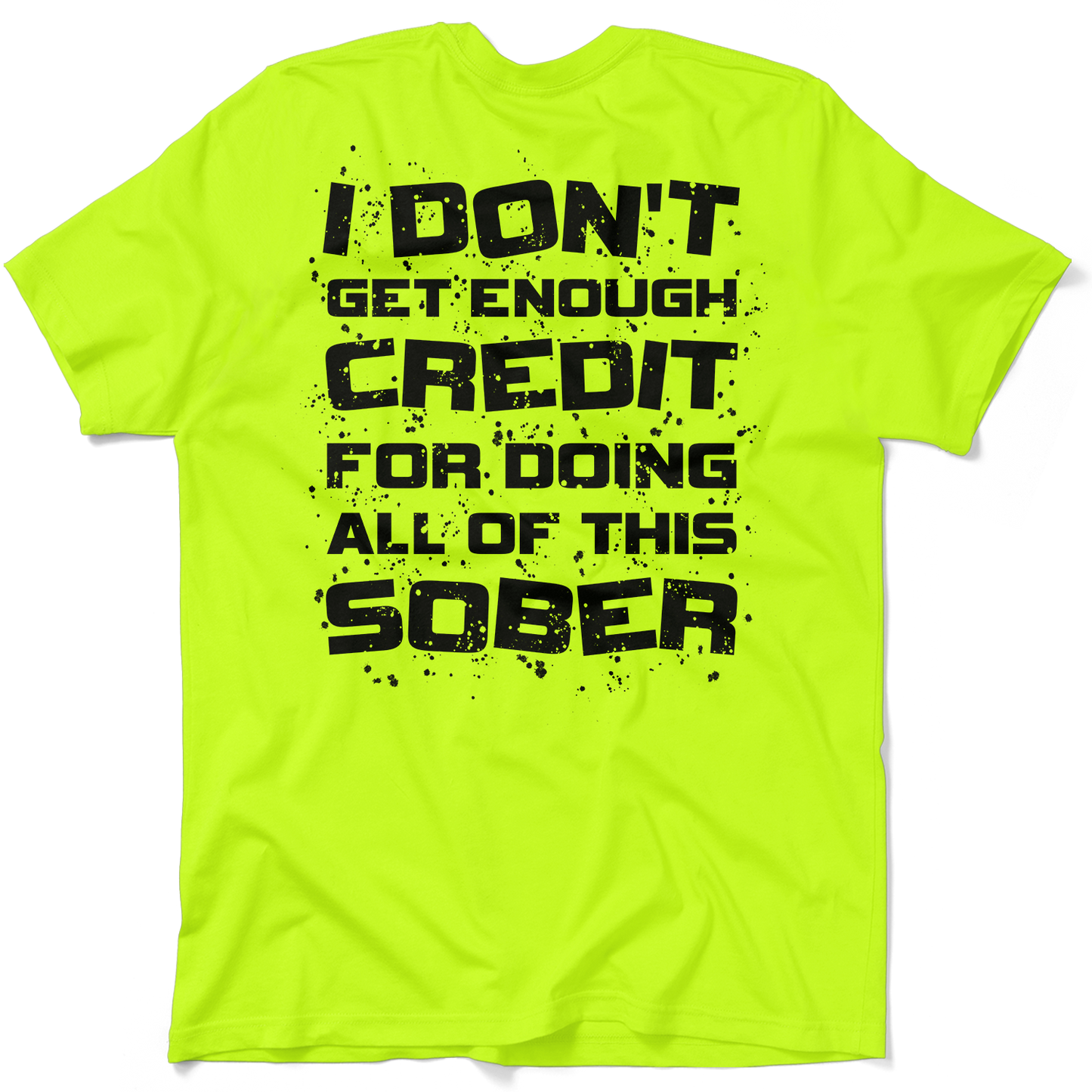 Sober - Safety Yellow T-Shirt