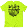 Table saw - safety yellow t-shirt