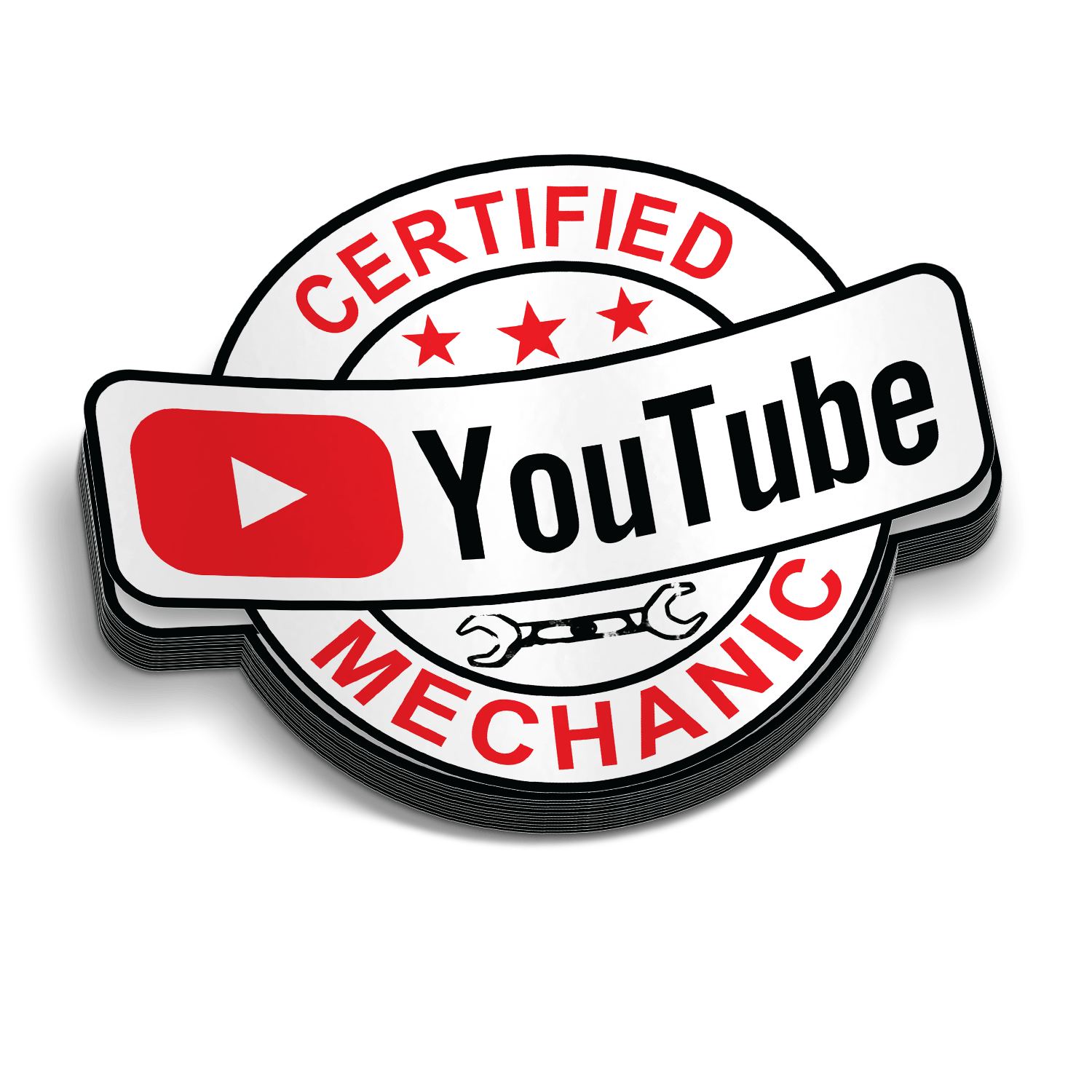 YT Mechanic 5 Inch Decal - Armed American Supply
