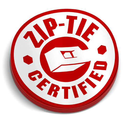 Zip Tie 5 Inch Decal - Armed American Supply