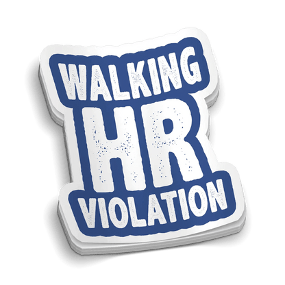 HR Violation Hard Hat Decal - Armed American Supply