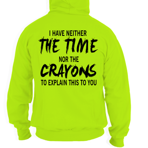 Crayons - Hi - Vis Hoodie - Armed American Supply