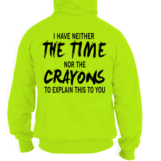 Crayons - Hi-Vis Hoodie