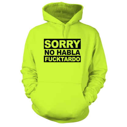 F*cktardo - Safety Yellow - Hi Vis Hoodie