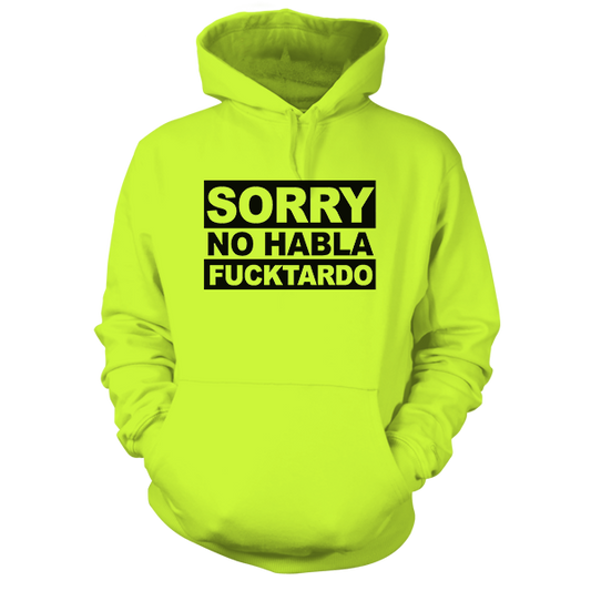 F*cktardo - Safety Yellow - Hi Vis Hoodie