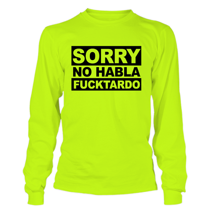 F*cktardo - Long Sleeve Hi - Vis T-Shirt - Armed American Supply