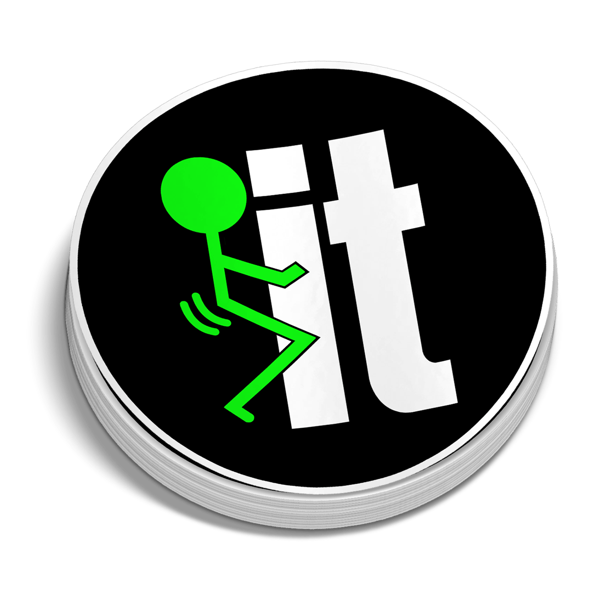 F It Decal - Armed American Supply