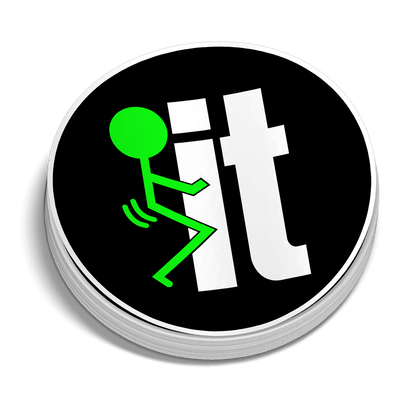 F It Decal - Armed American Supply