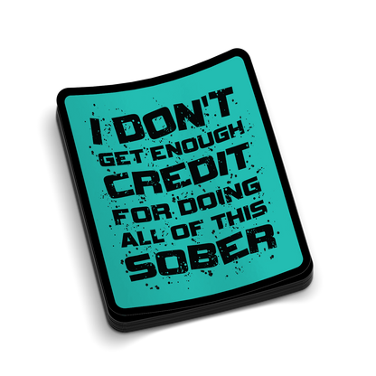 Sober Hard Hat Decal