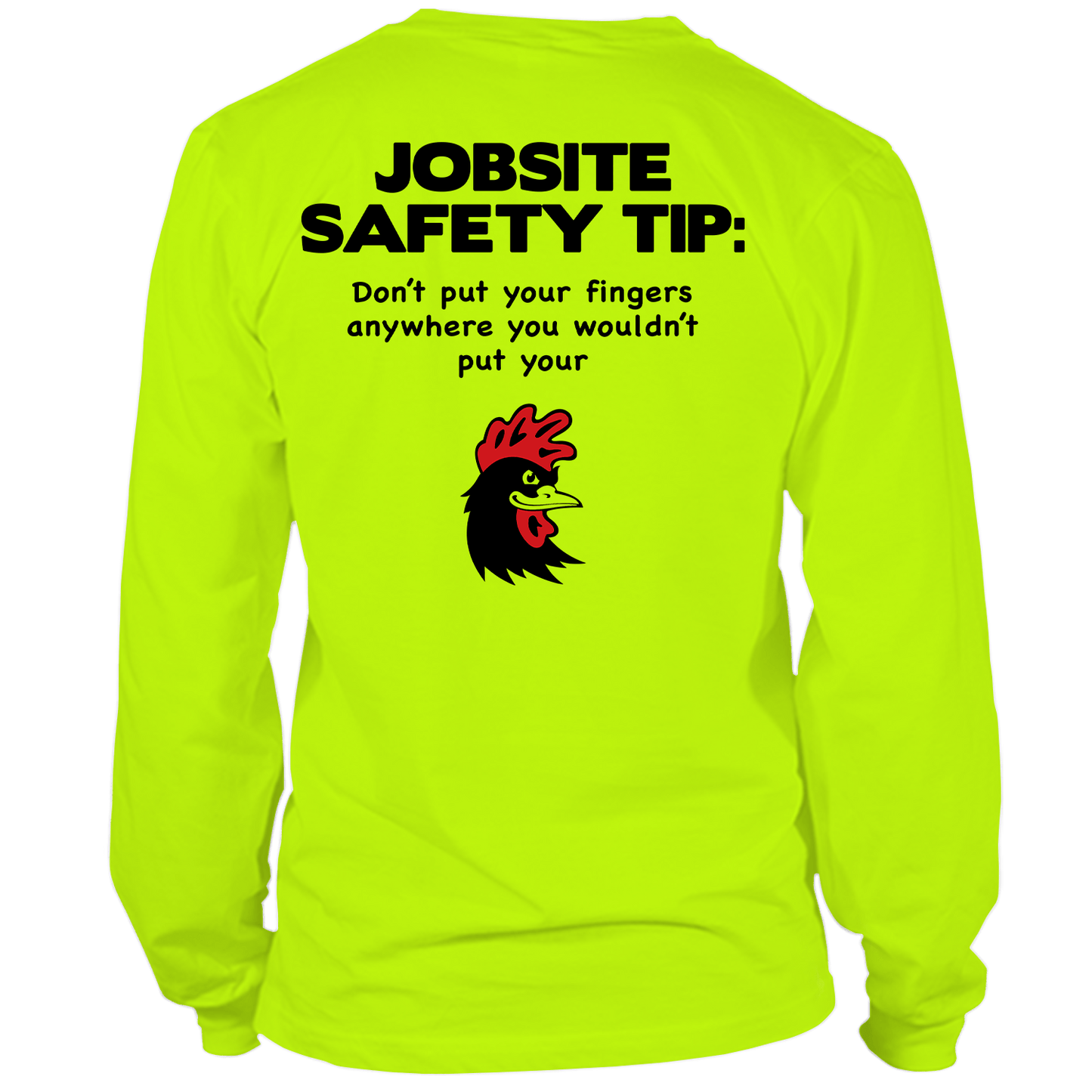 Jobsite - Long Sleeve Hi - Vis T-Shirt - Armed American Supply