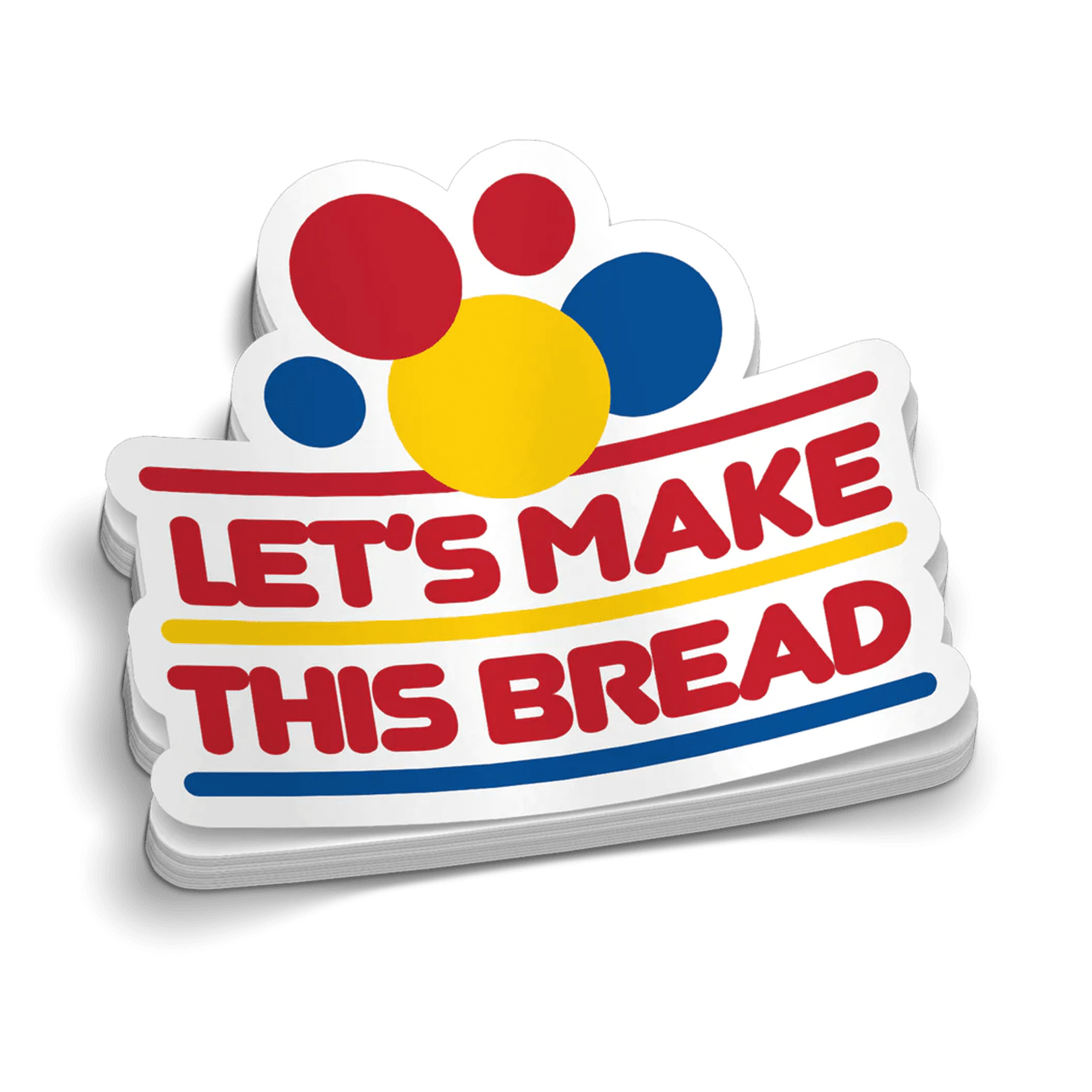 Make This Bread Hard Hat Decal - Armed American Supply