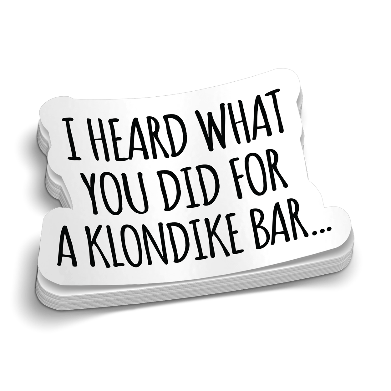 Klondike Bar Hard Hat Decal - Armed American Supply