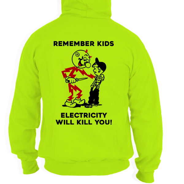 Remember Kids - Safety Yellow Hi Vis Hoodie - Armed American Supply