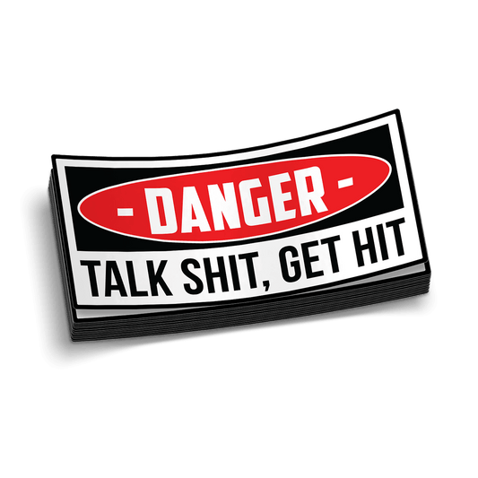 Talk Shit Decal - Armed American Supply
