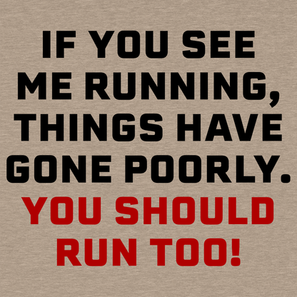 Run - Safety Yellow T-Shirt