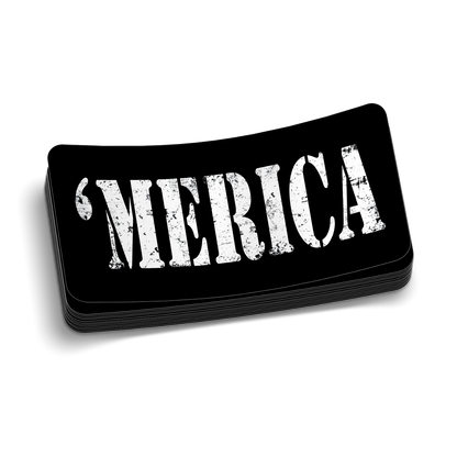 'Merica Hard Hat Decal