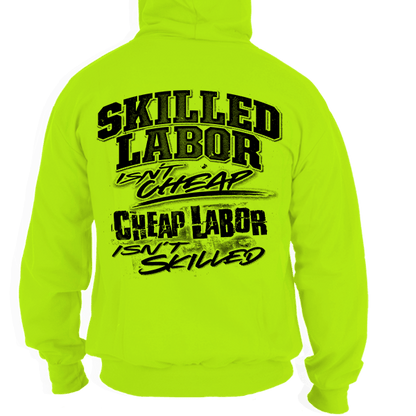 Skilled Labor - Hi - Vis Hoodie - Armed American Supply