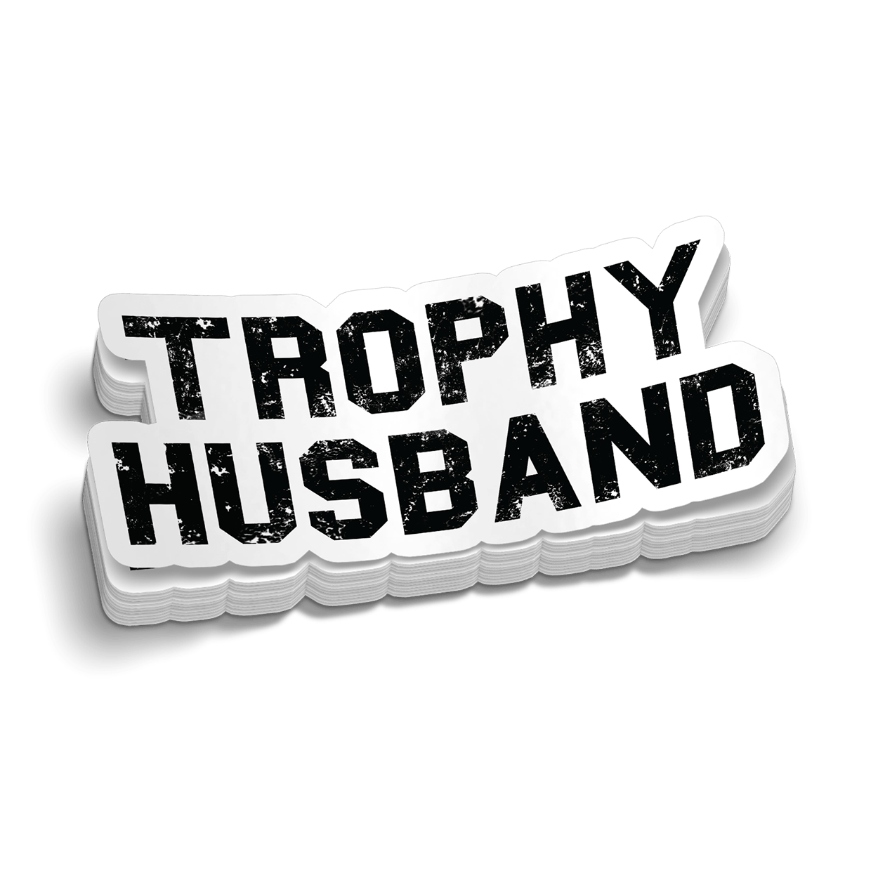 Trophy Husband Hard Hat Decal - Armed American Supply
