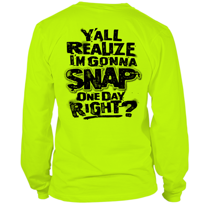 Snap - Long Sleeve Hi-Vis T-Shirt