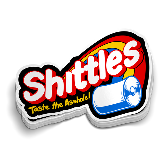 Shittles Hard Hat Decal