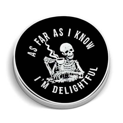 I'm Delightful Hard Hat Decal