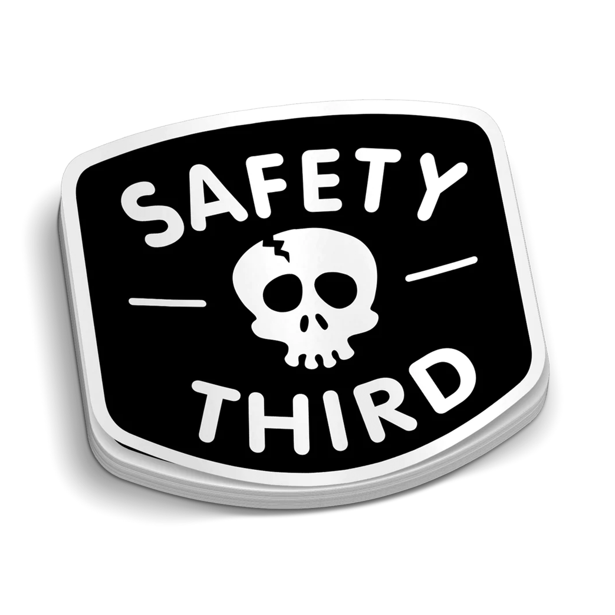 Safety Third Hard Hat Decal - Armed American Supply