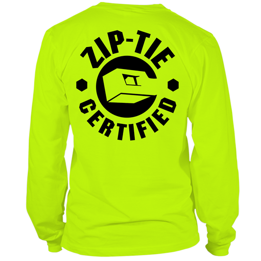 Zip Tie - Long Sleeve Hi-Vis T-Shirt