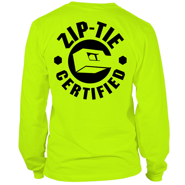 Zip Tie - Long Sleeve Hi-Vis T-Shirt – Armed American Supply