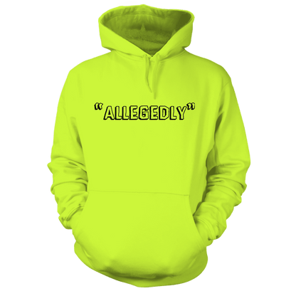 Allegedly - Safety Yellow Hi Vis Hoodie - Armed American Supply