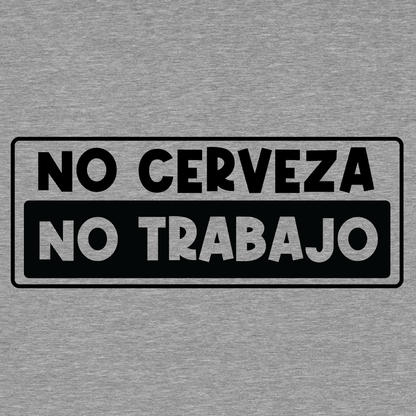 No Cerveza - Safety Yellow Hi Vis Hoodie