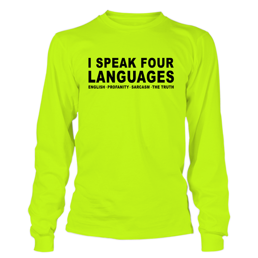 Four Languages - Hi-Vis Long Sleeve